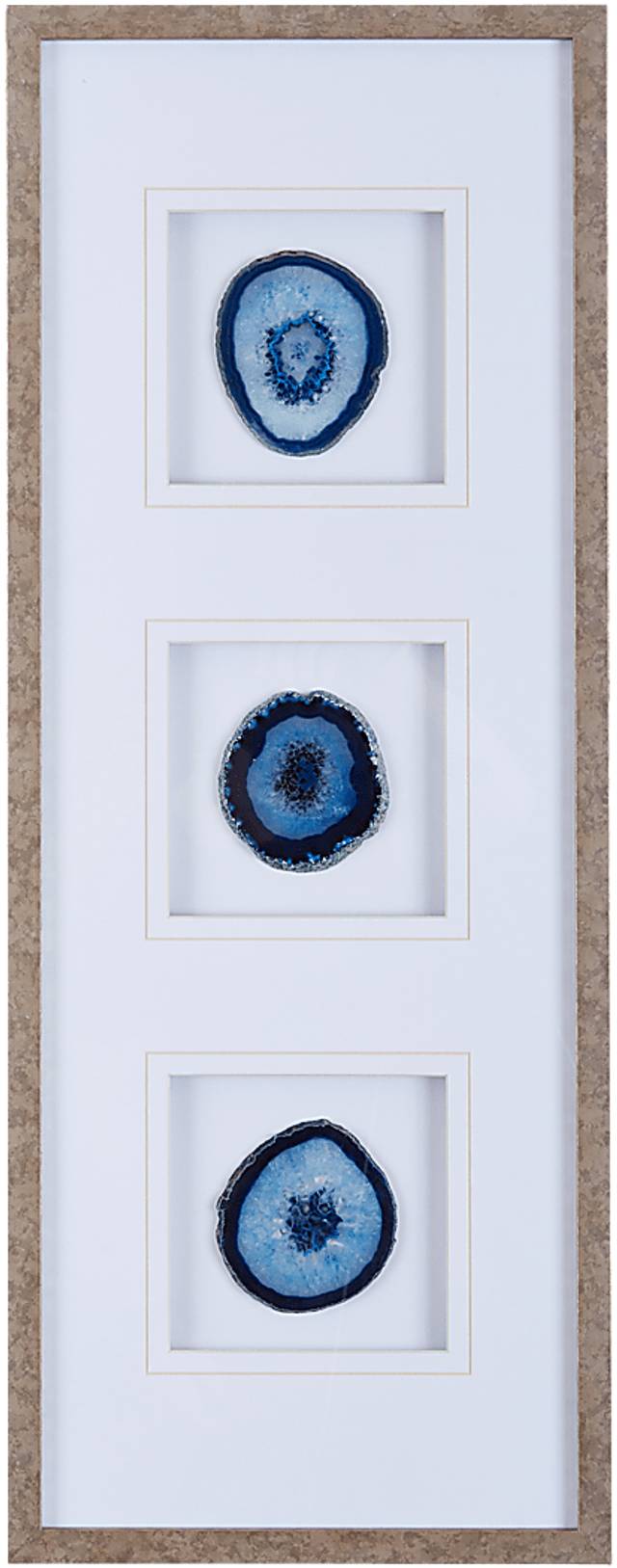 Caltrans Blue Framed Graphic Artwork - Thumbnail - Image 1