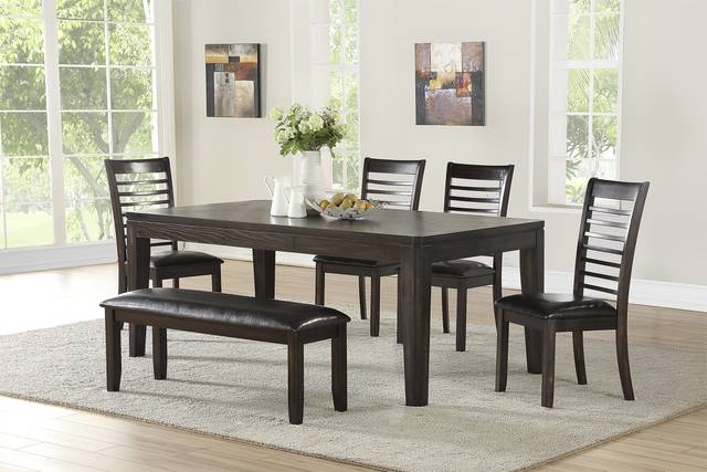 Calvert Cottage Charcoal Dining Table - Thumbnail - Image 2