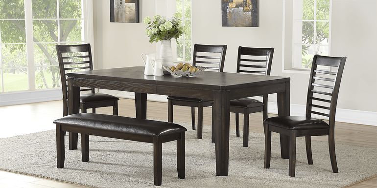 Calvert Cottage Charcoal 7 Pc Dining Room