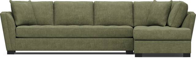 Calvin Heights Avocado Chenille 2 Pc XL Sectional - Thumbnail - Image 3