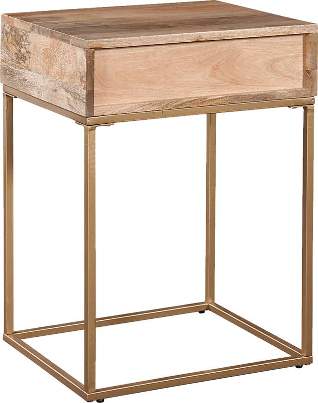 Calwa Brown End Table - Thumbnail - Image 1