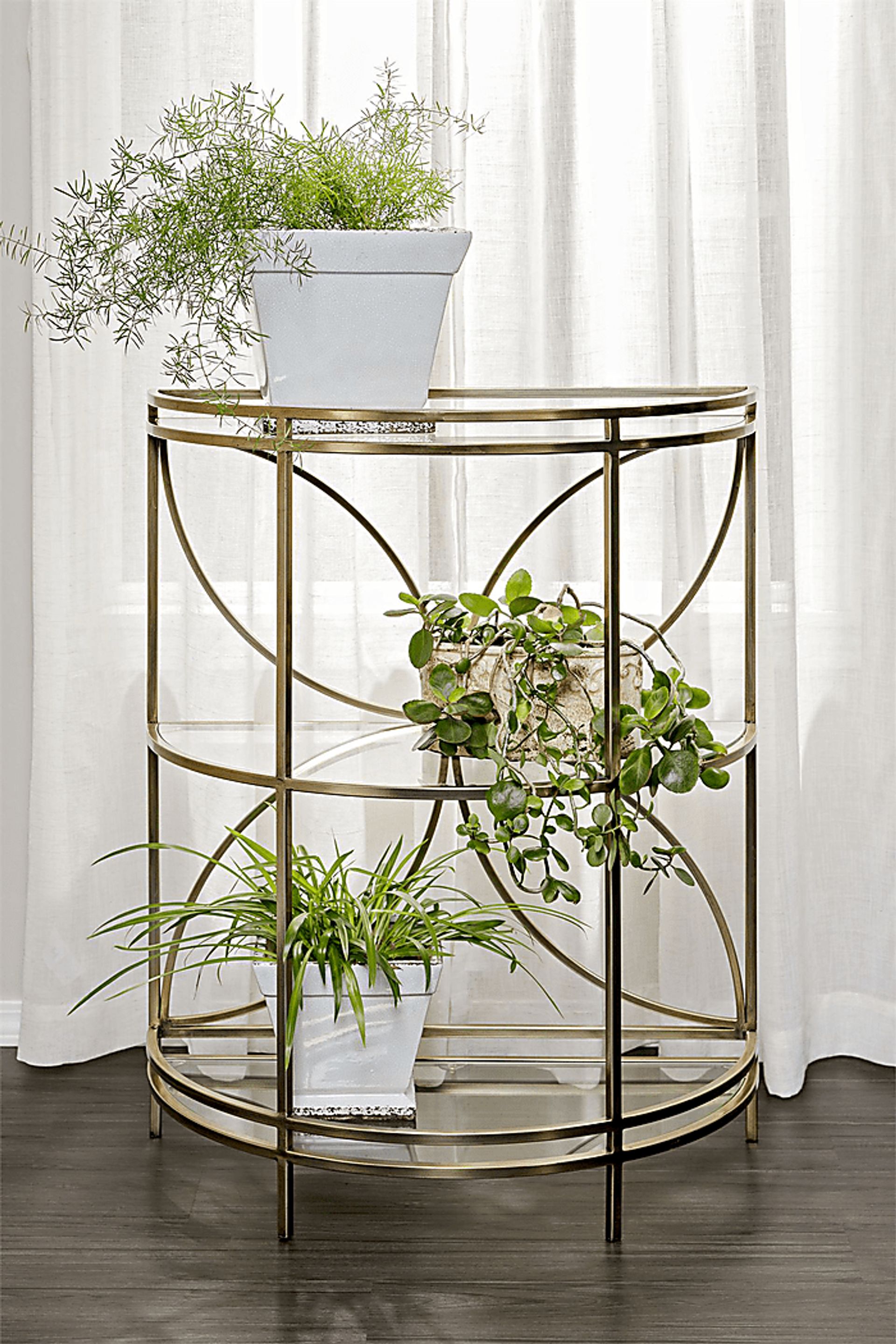 Calypsa Gold Sofa Table - Image 4