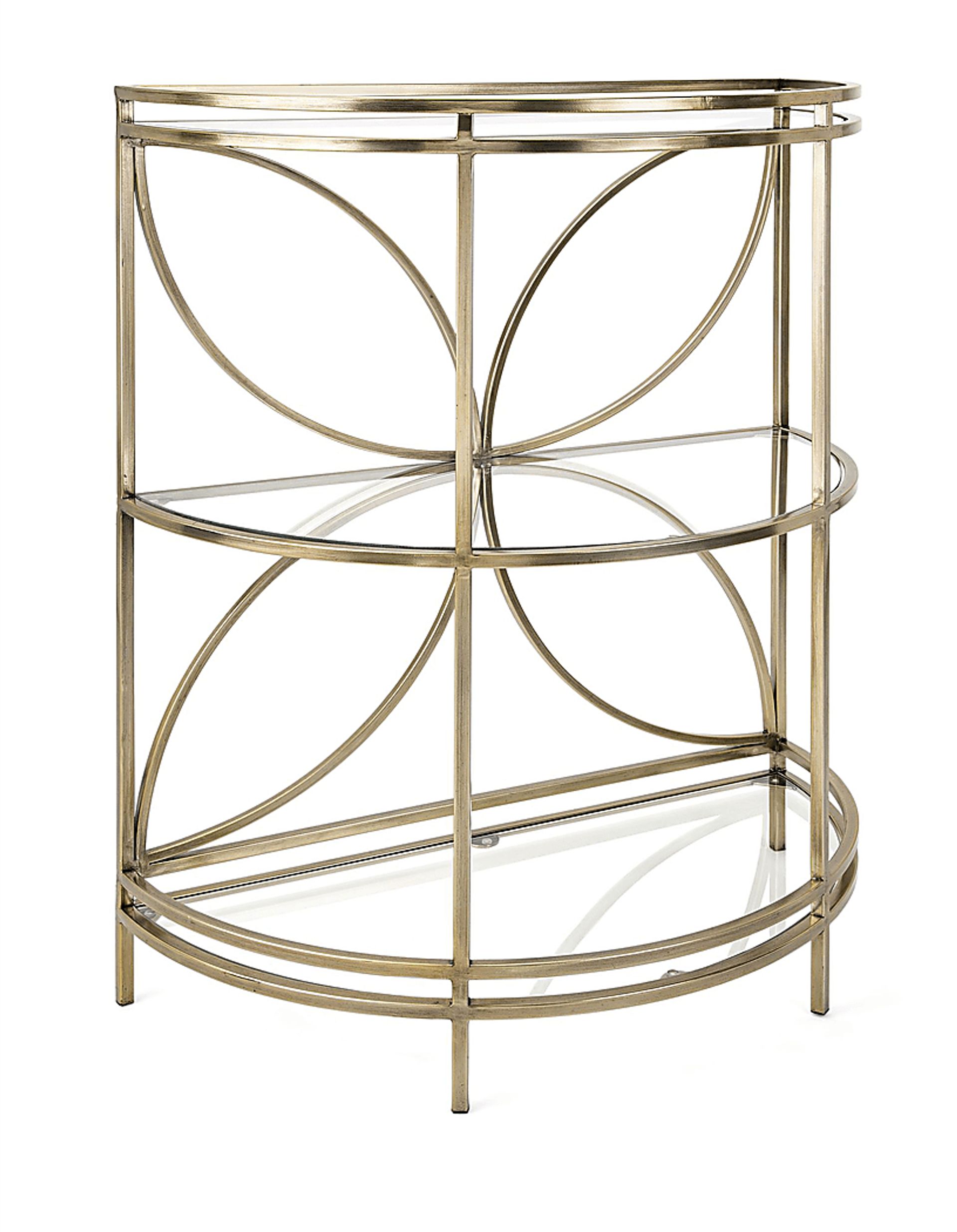 Calypsa Gold Sofa Table - Image 1