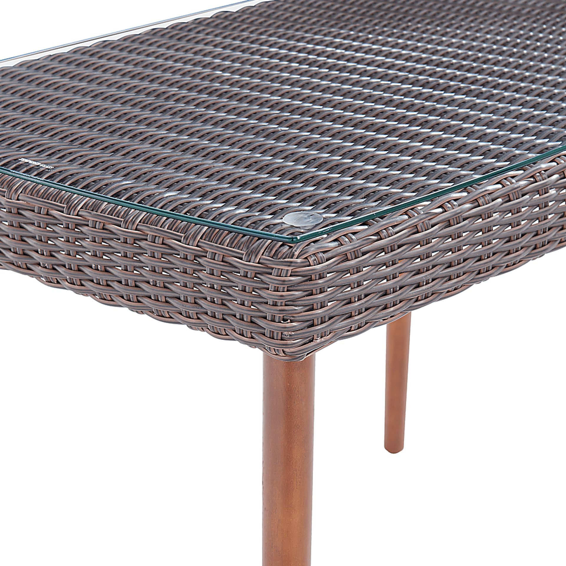 Camack II Brown Outdoor Cocktail Table - Image 4