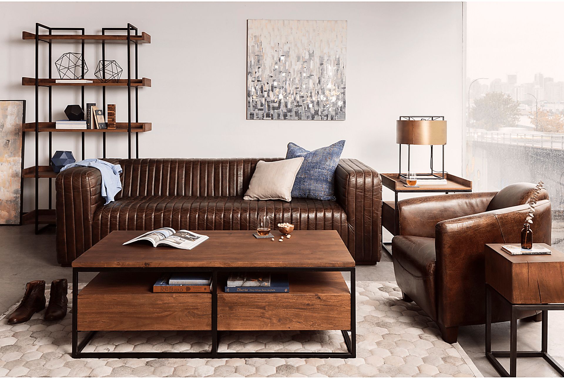 Camarero Brown Bookcase - Image 4
