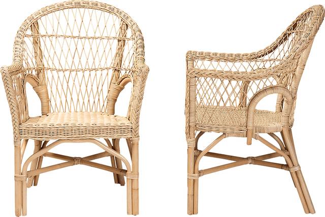 Camarra Natural Accent Chair, Set of 2 - Thumbnail - Image 5