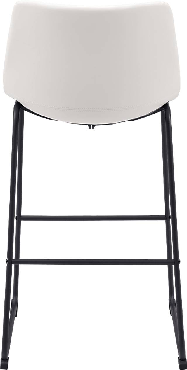 Camberley White Bar Height Stool, Set of 2 - Thumbnail - Image 5