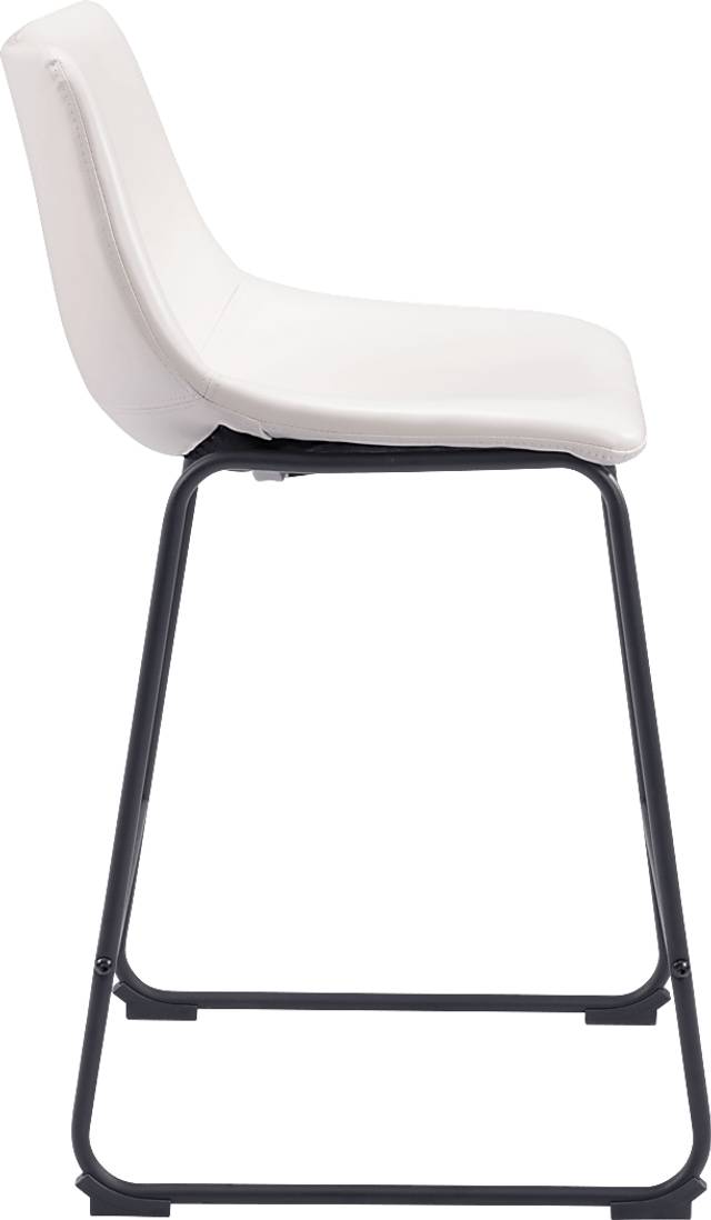 Camberley White Counter Height Stool, Set of 2 - Thumbnail - Image 3