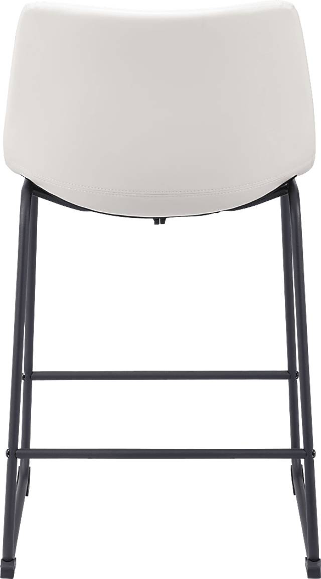 Camberley White Counter Height Stool, Set of 2 - Thumbnail - Image 5