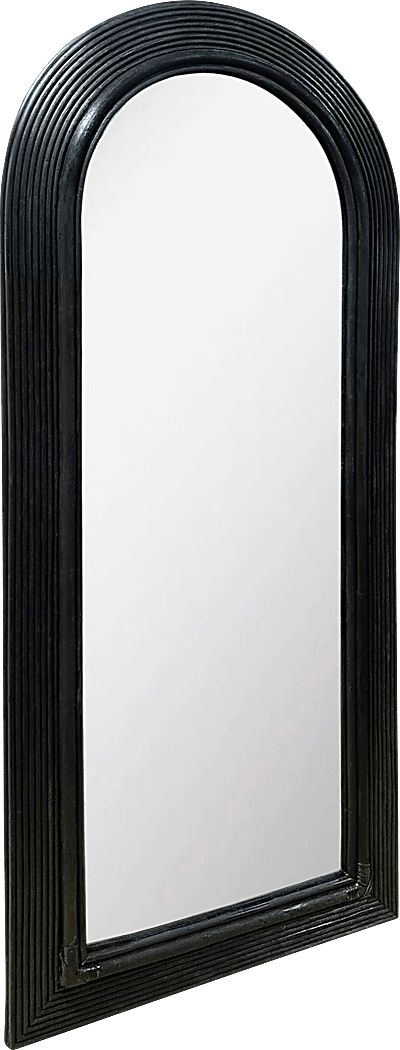 Cambertree Black Floor Mirror