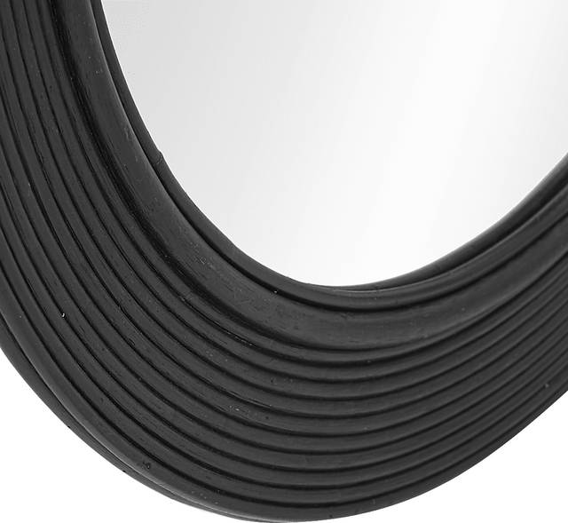 Cambertree Black Round Mirror - Thumbnail - Image 2
