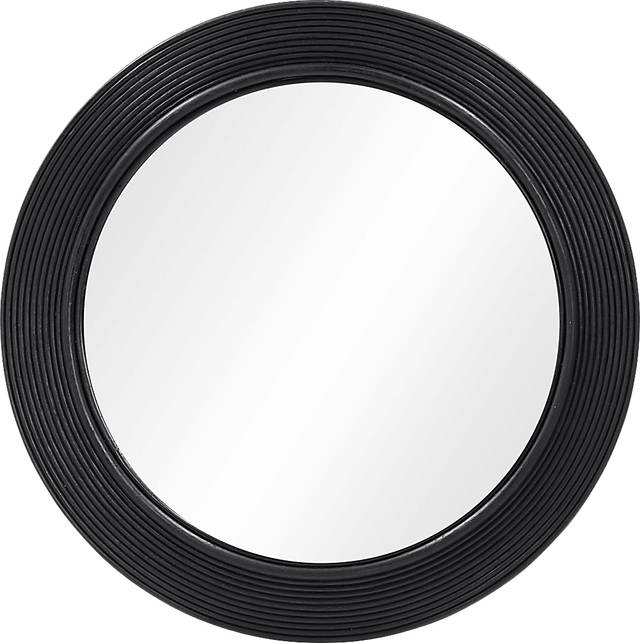 Cambertree Black Round Mirror - Thumbnail - Image 1
