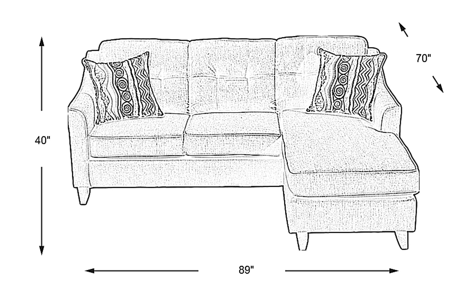 Dimension Image. Please refer to the Dimension Tab on this page for dimension details.