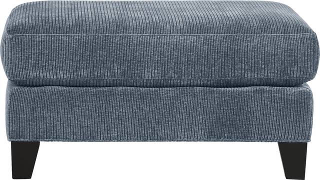 Cambria Blue Ottoman - Thumbnail - Image 2