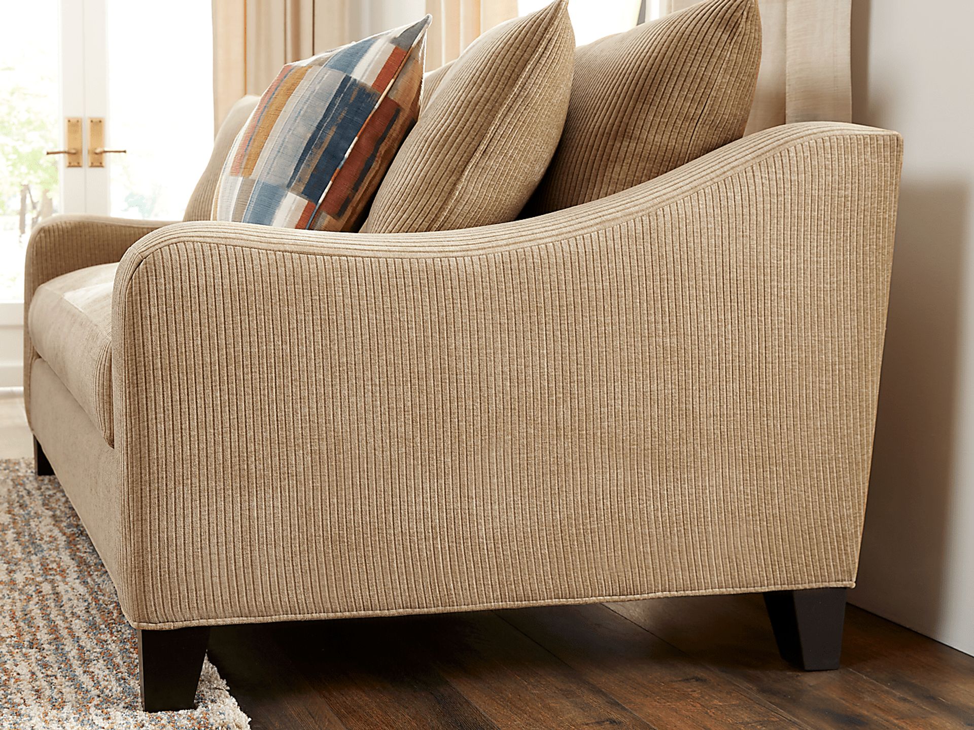 Cambria Gold 7 Pc Living Room - Image 8