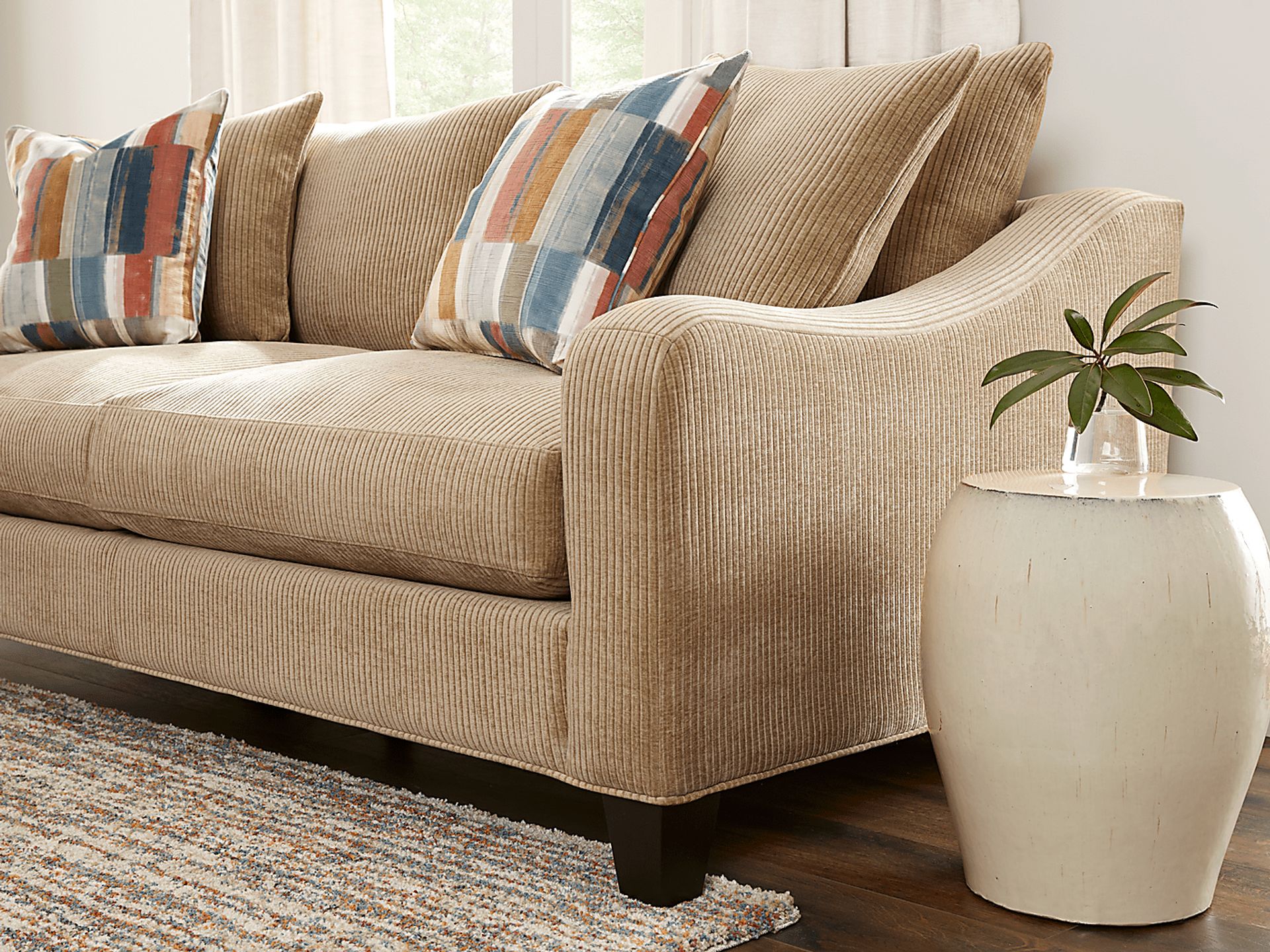 Cambria Gold Sofa - Image 2