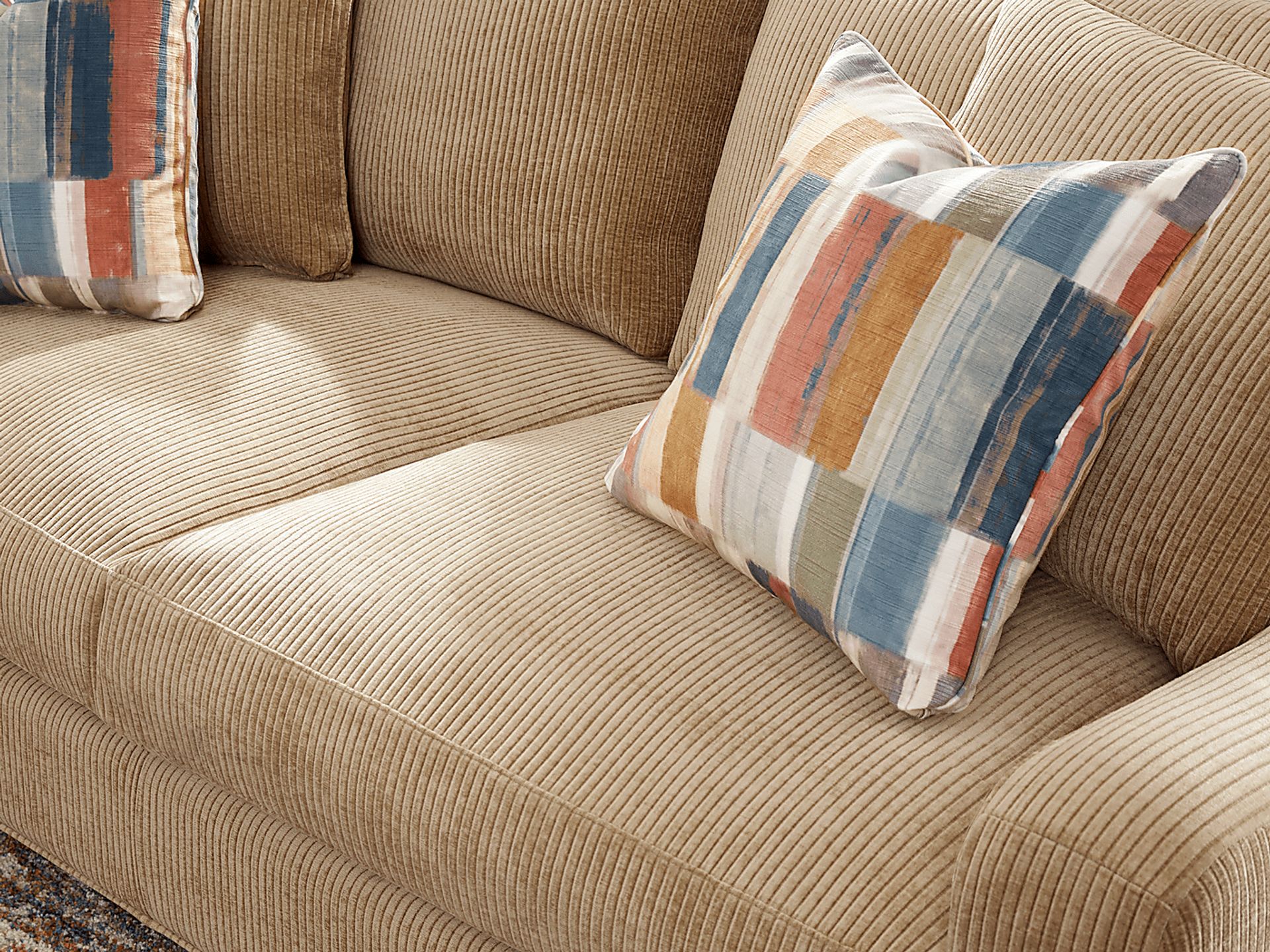 Cambria Gold Sofa - Image 3