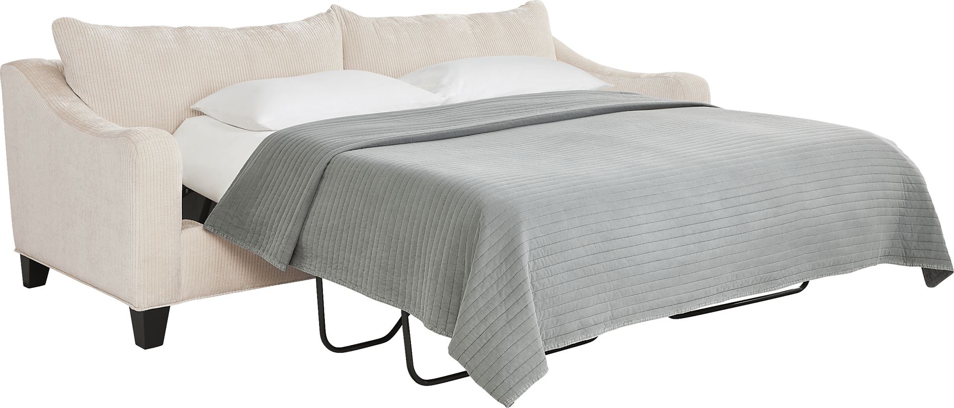 Cambria Ivory Gel Foam Sleeper Sofa - Image 2