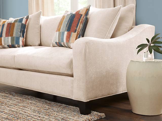 Cambria Ivory Gel Foam Sleeper Sofa - Thumbnail - Image 3