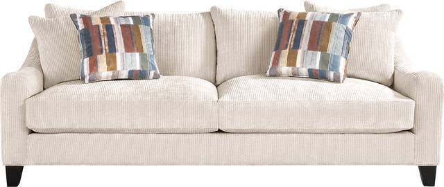 Cambria Ivory Gel Foam Sleeper Sofa - Thumbnail - Image 1
