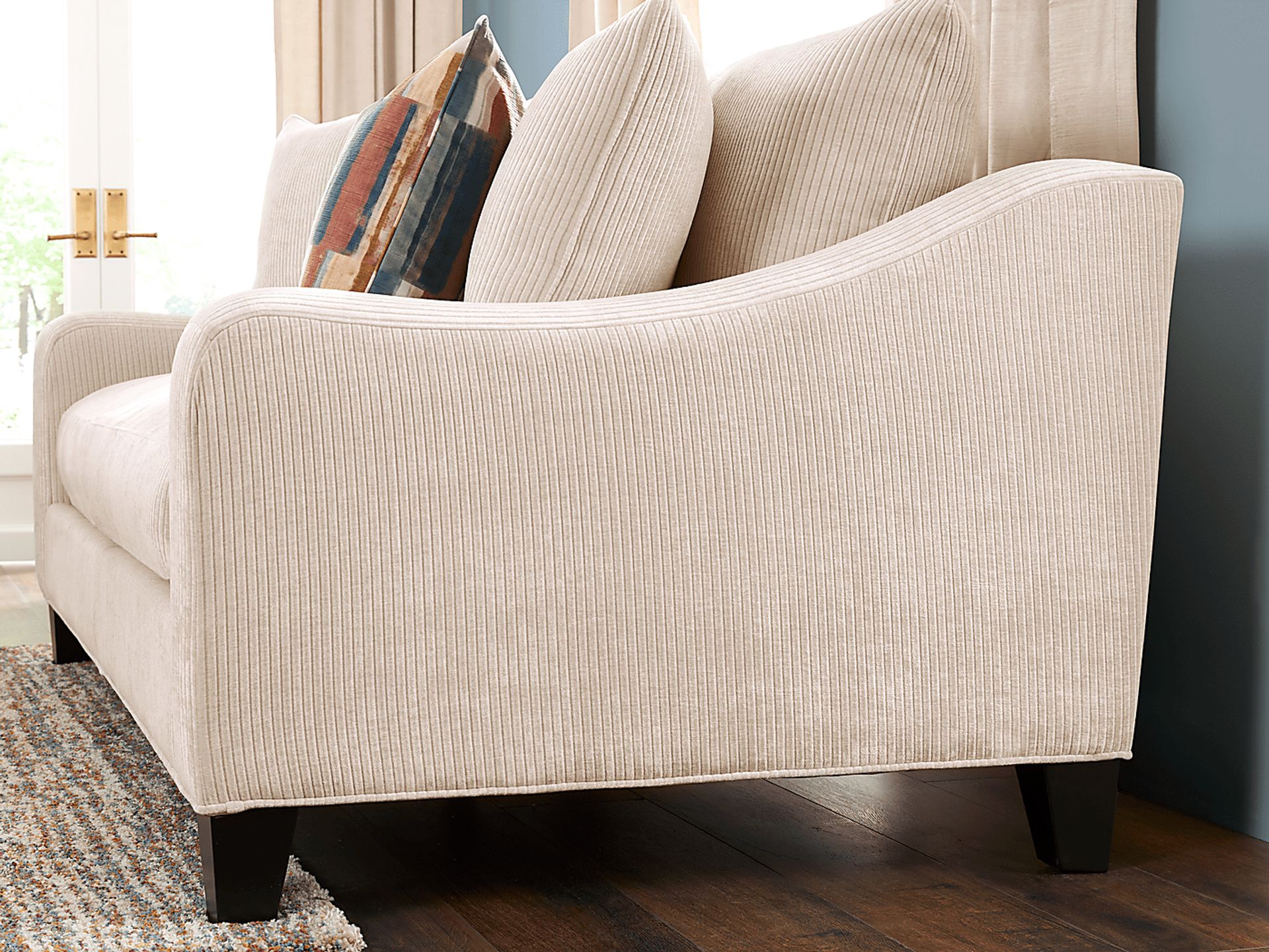 Cambria Ivory 9 Pc Living Room - Image 8