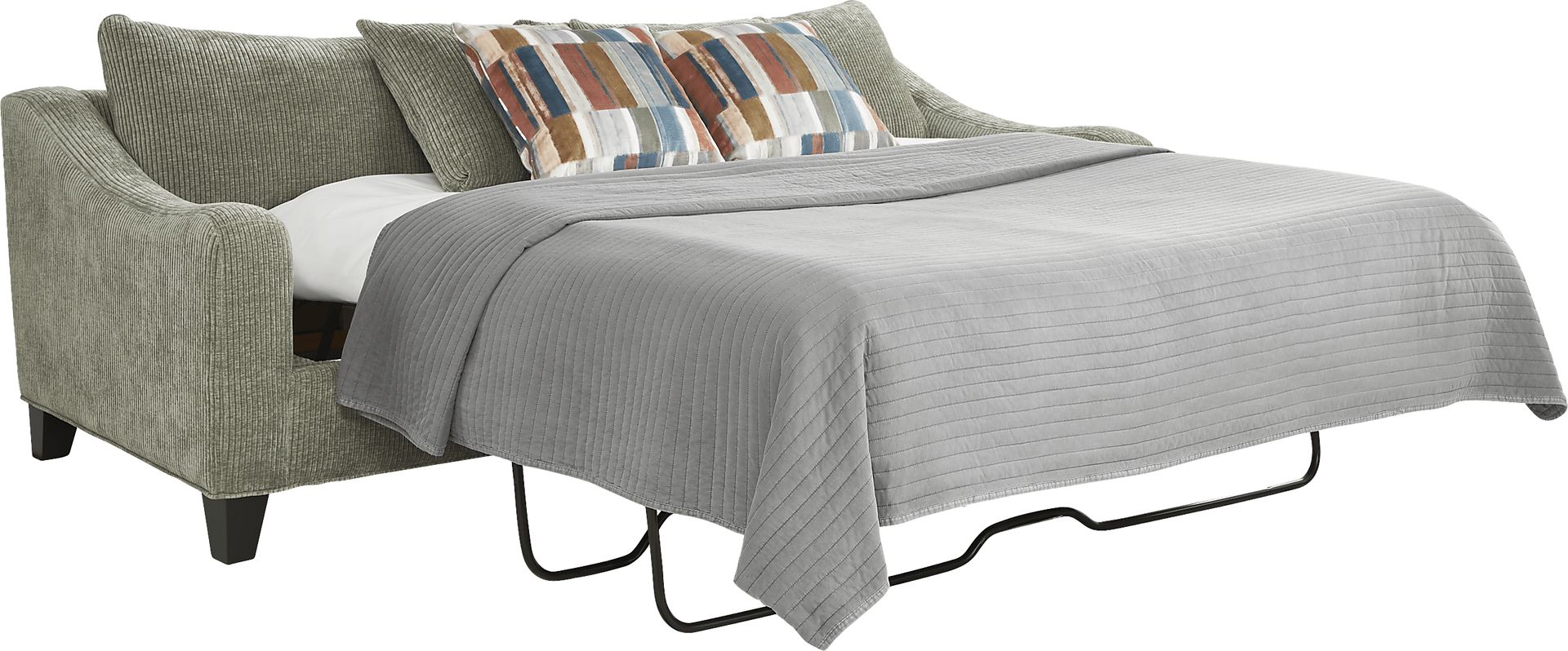 Cambria Sage 9 Pc Living Room with Sleeper Sofa - Image 3