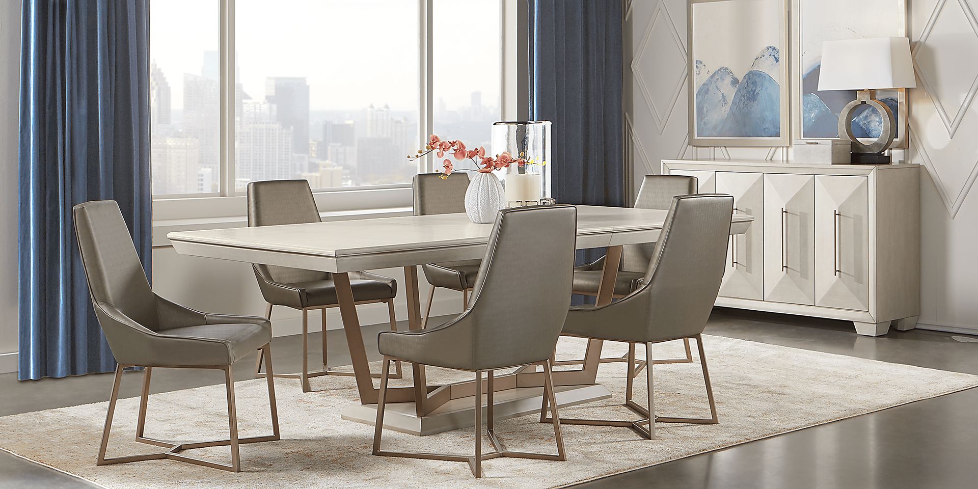 Cambrian Court Ash 7 Pc Dining Room - Image 2