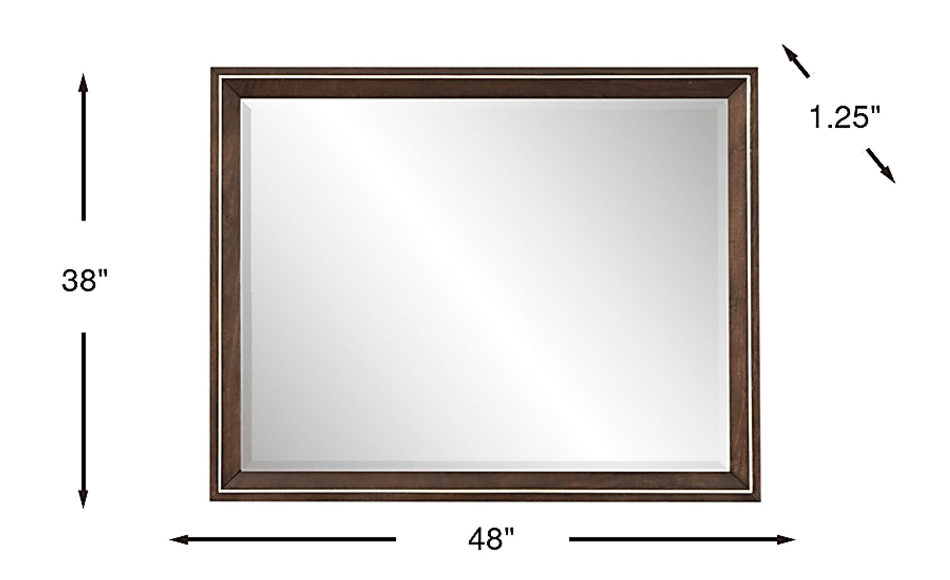 Dimension Image. Please refer to the Dimension Tab on this page for dimension details.