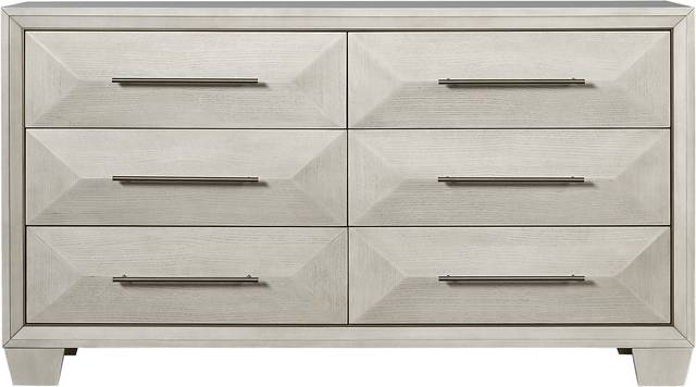 Cambrian Court White 6 Pc Queen Panel Bedroom - Thumbnail - Image 4