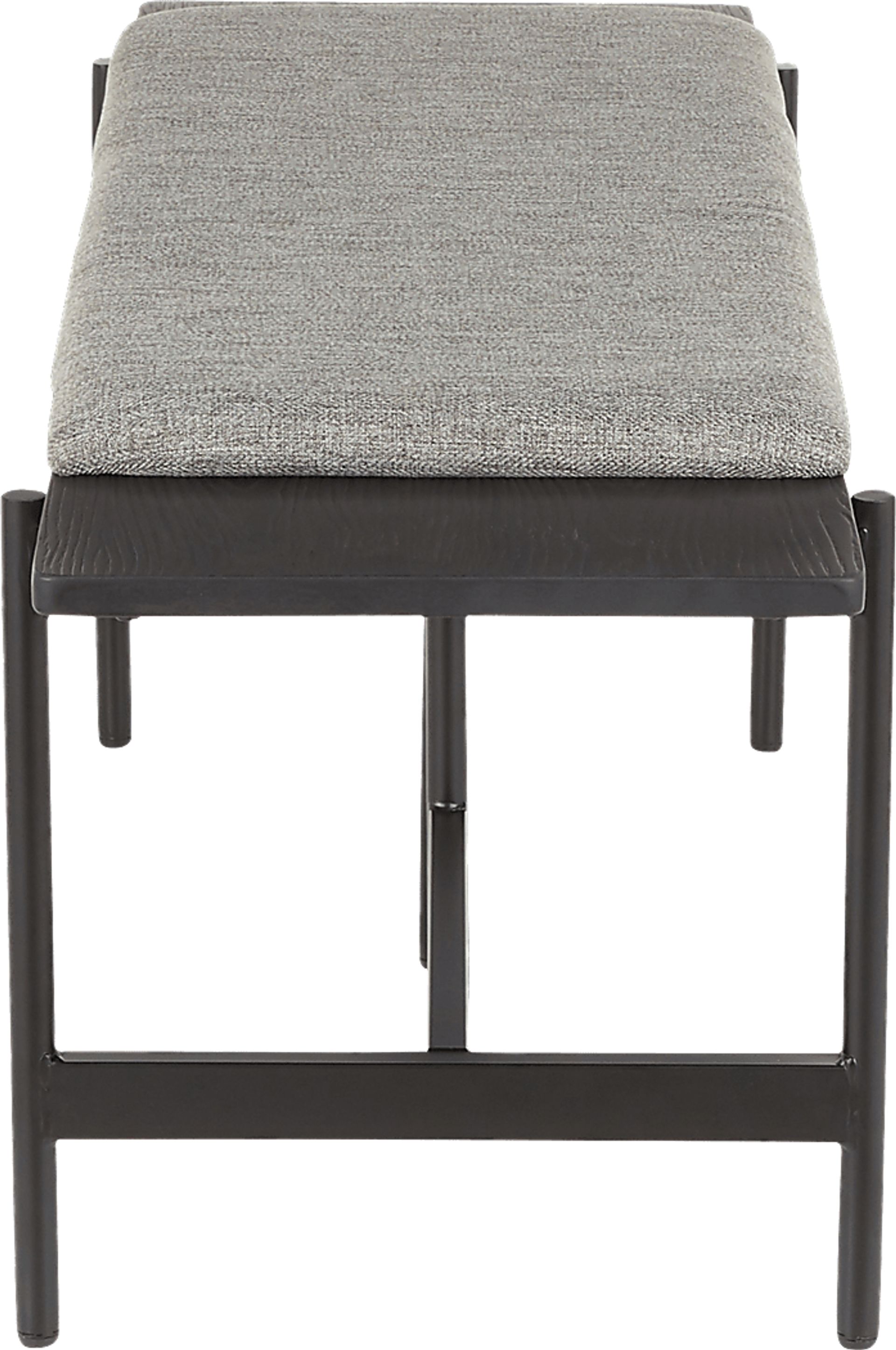 Cambronne Gray Accent Bench - Image 2