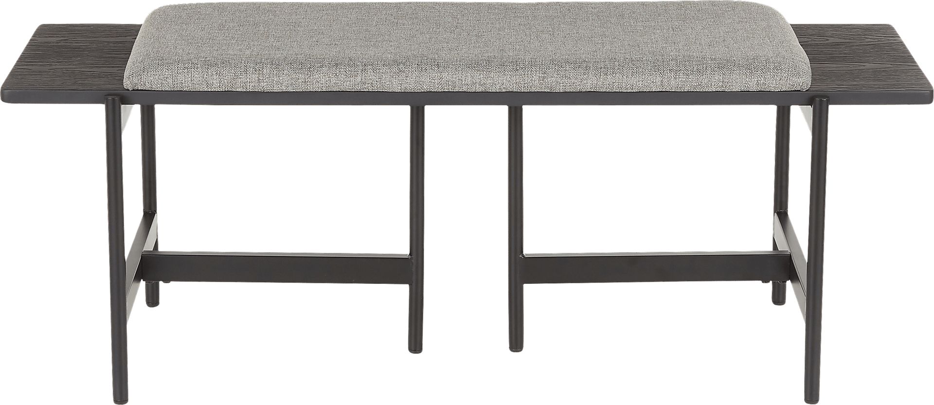 Cambronne Gray Accent Bench - Image 4