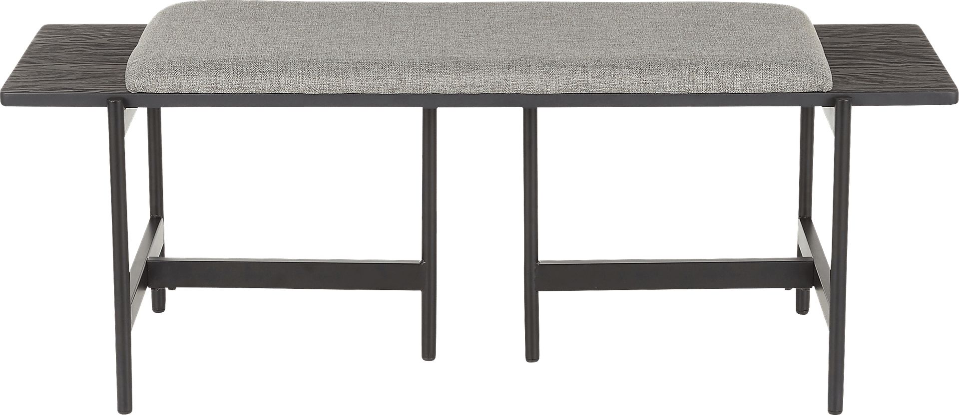 Cambronne Gray Accent Bench - Image 5