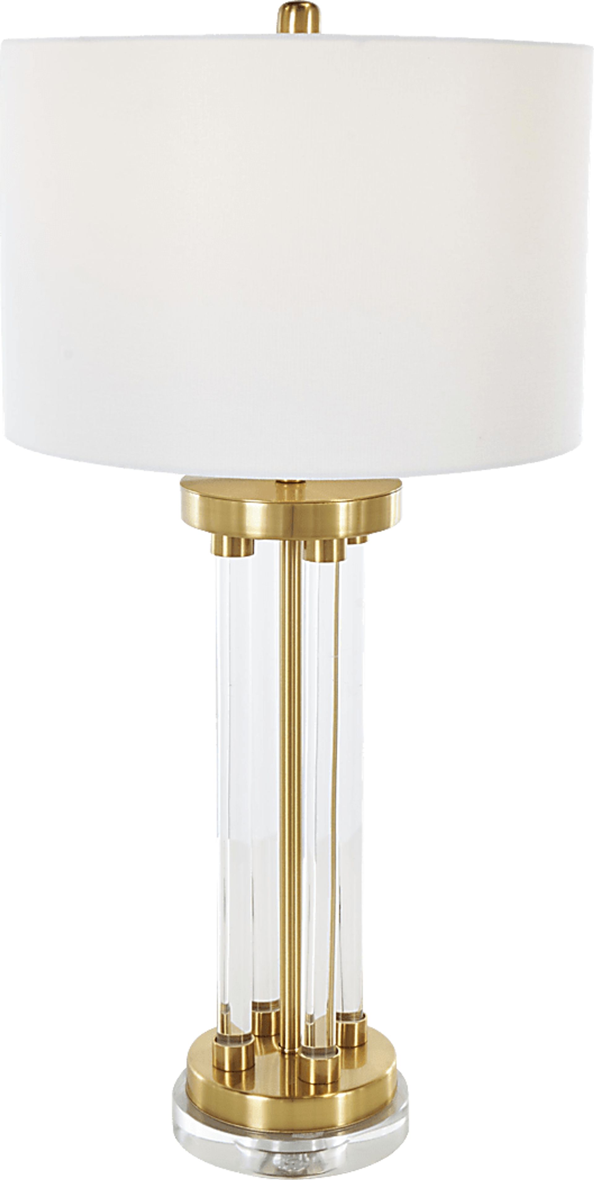 Camdon Gold Lamp - Image 1