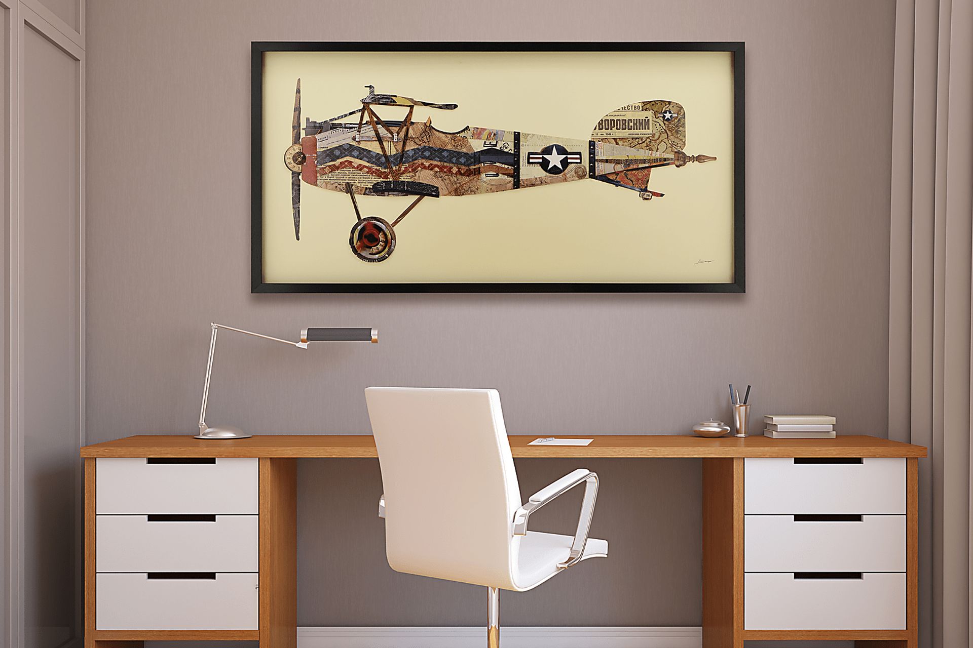 Camdyn Biplane Artwork - Image 5