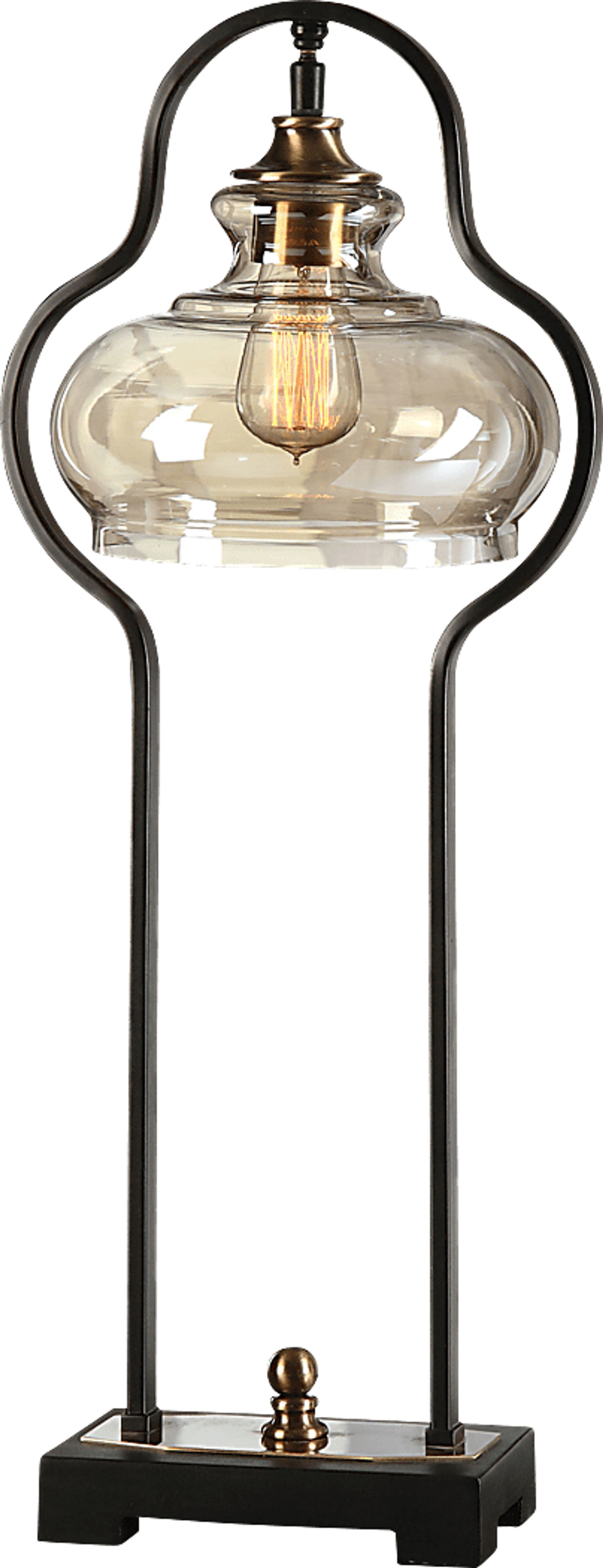 Camel Hill Black Lamp - Image 1