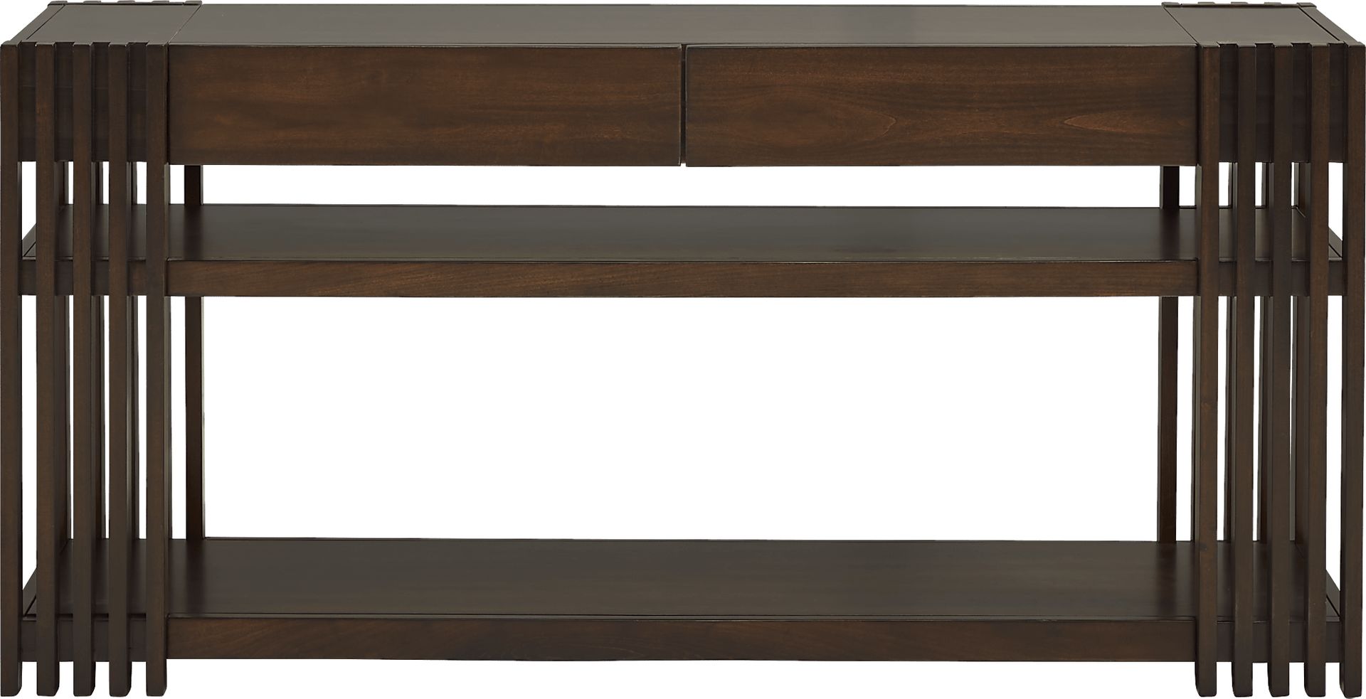 Camellia Brown Cherry Console Table - Image 2