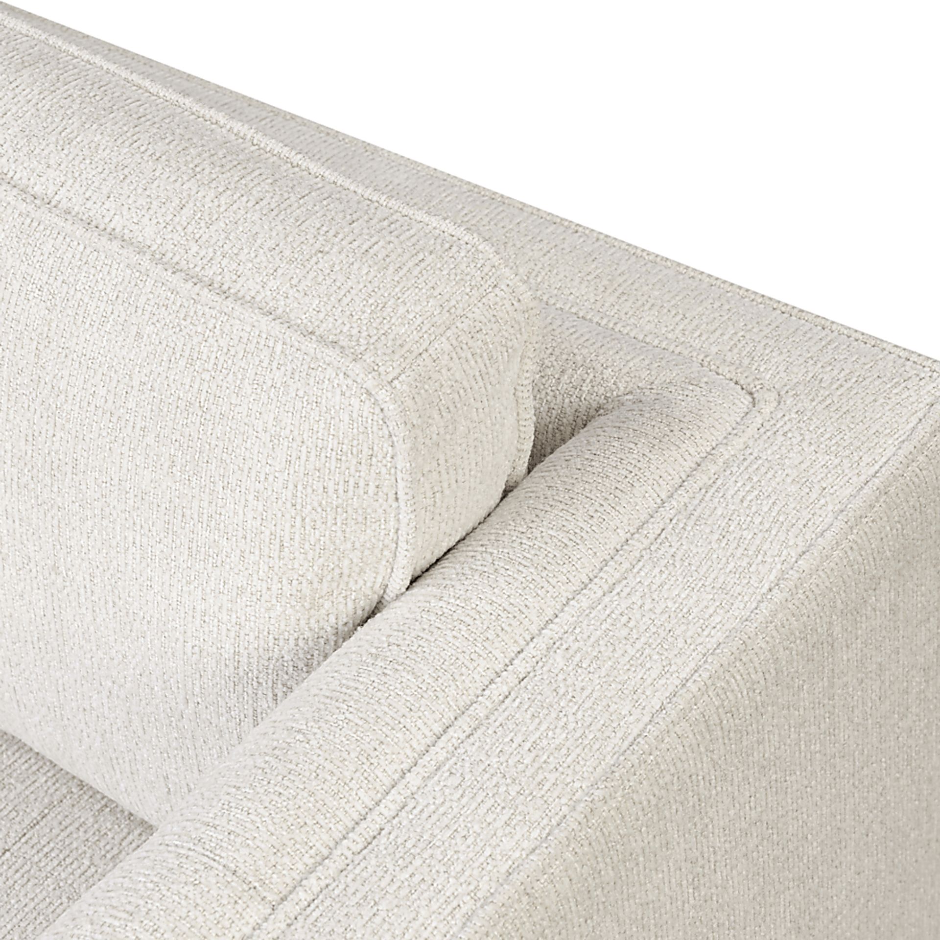 Camelot White Swivel Chair - Image 3