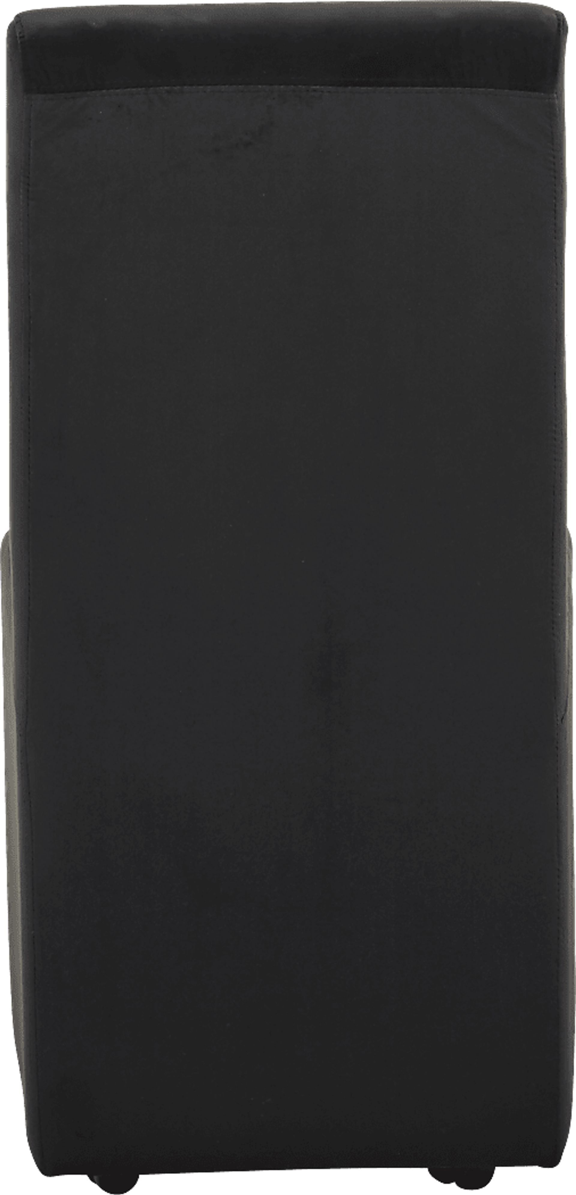 Camilee Black Side Chair - Image 2