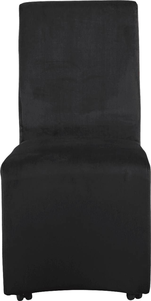 Camilee Black Side Chair - Thumbnail - Image 3