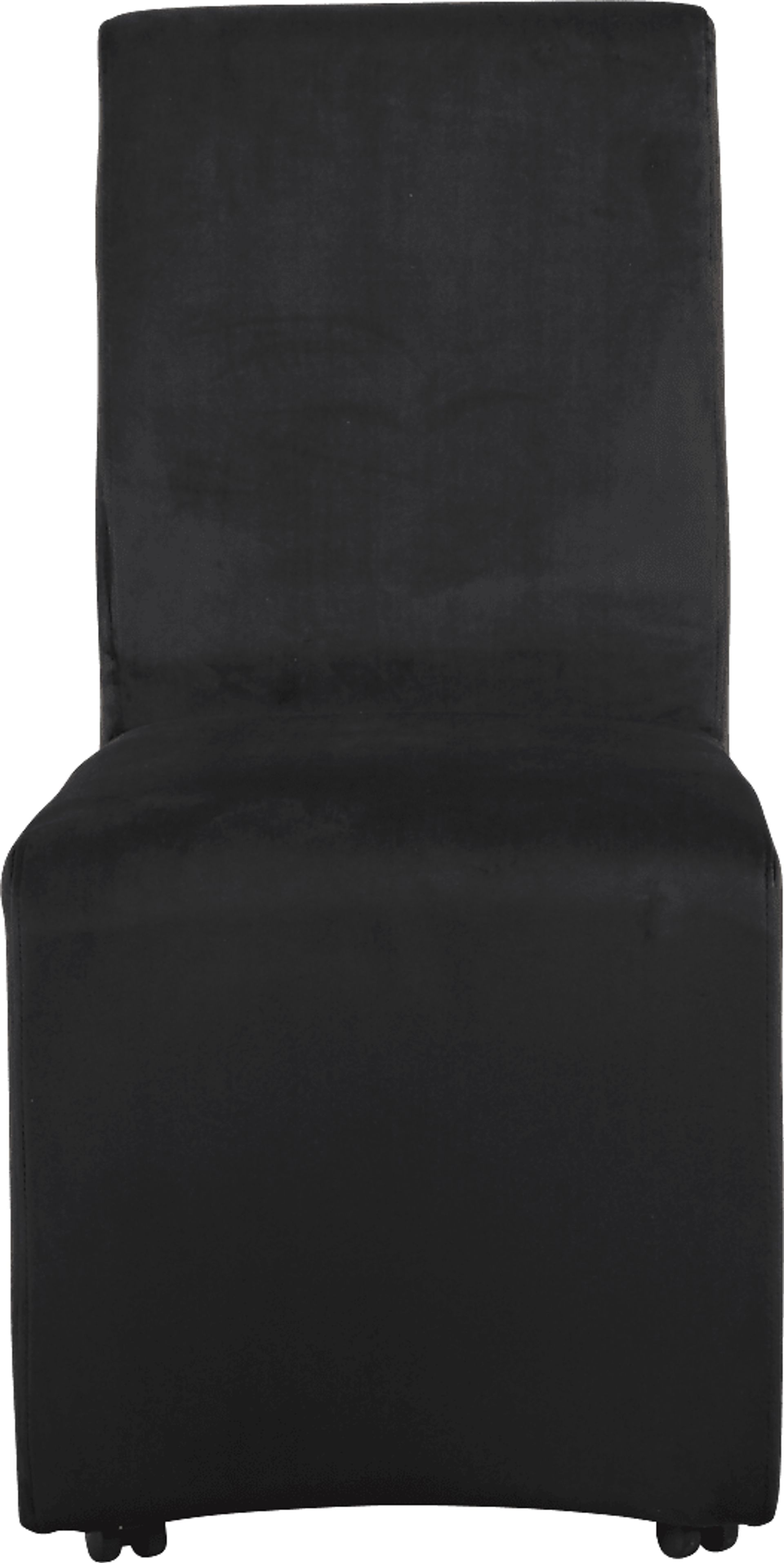 Camilee Black Side Chair - Image 3