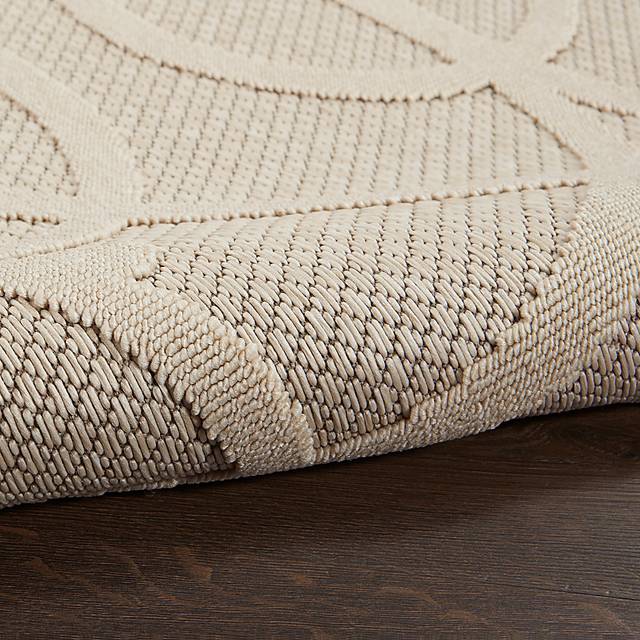 Cammie Cream 2'2 x 10' Indoor/Outdoor Rug - Thumbnail - Image 5
