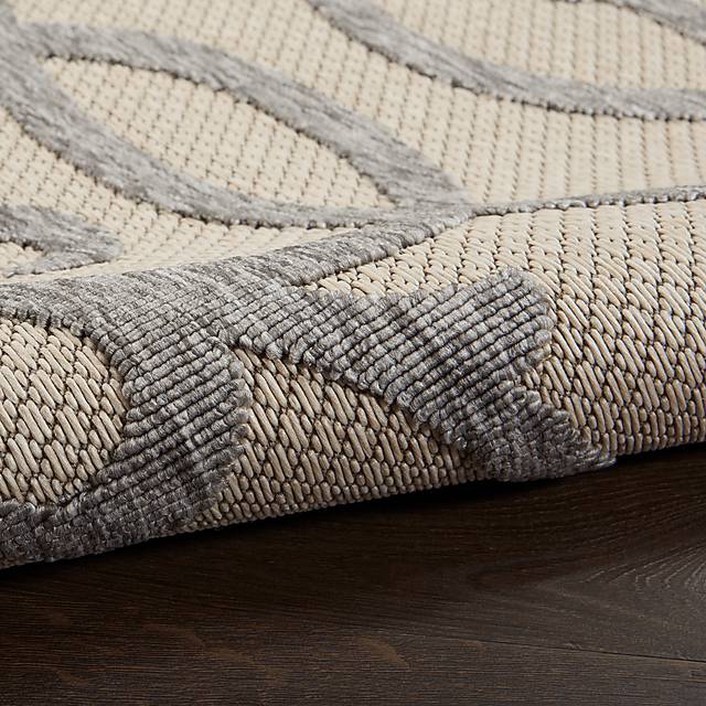 Cammie Gray 2'2 x 7'6 Runner Indoor/Outdoor Rug - Thumbnail - Image 4