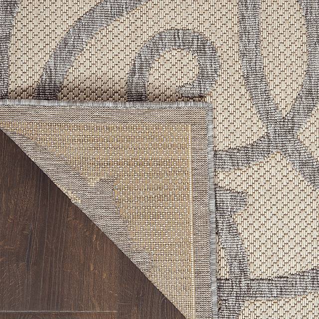 Cammie Gray 2'2 x 7'6 Runner Indoor/Outdoor Rug - Thumbnail - Image 5