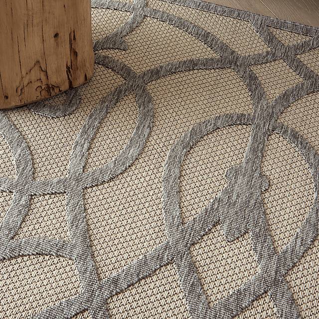 Cammie Gray 2'2 x 7'6 Runner Indoor/Outdoor Rug - Thumbnail - Image 6
