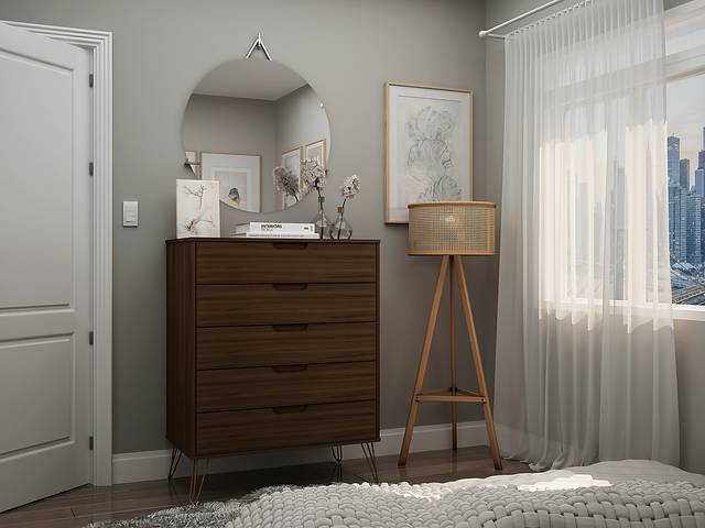 Camomile I Brown Dresser - Thumbnail - Image 2