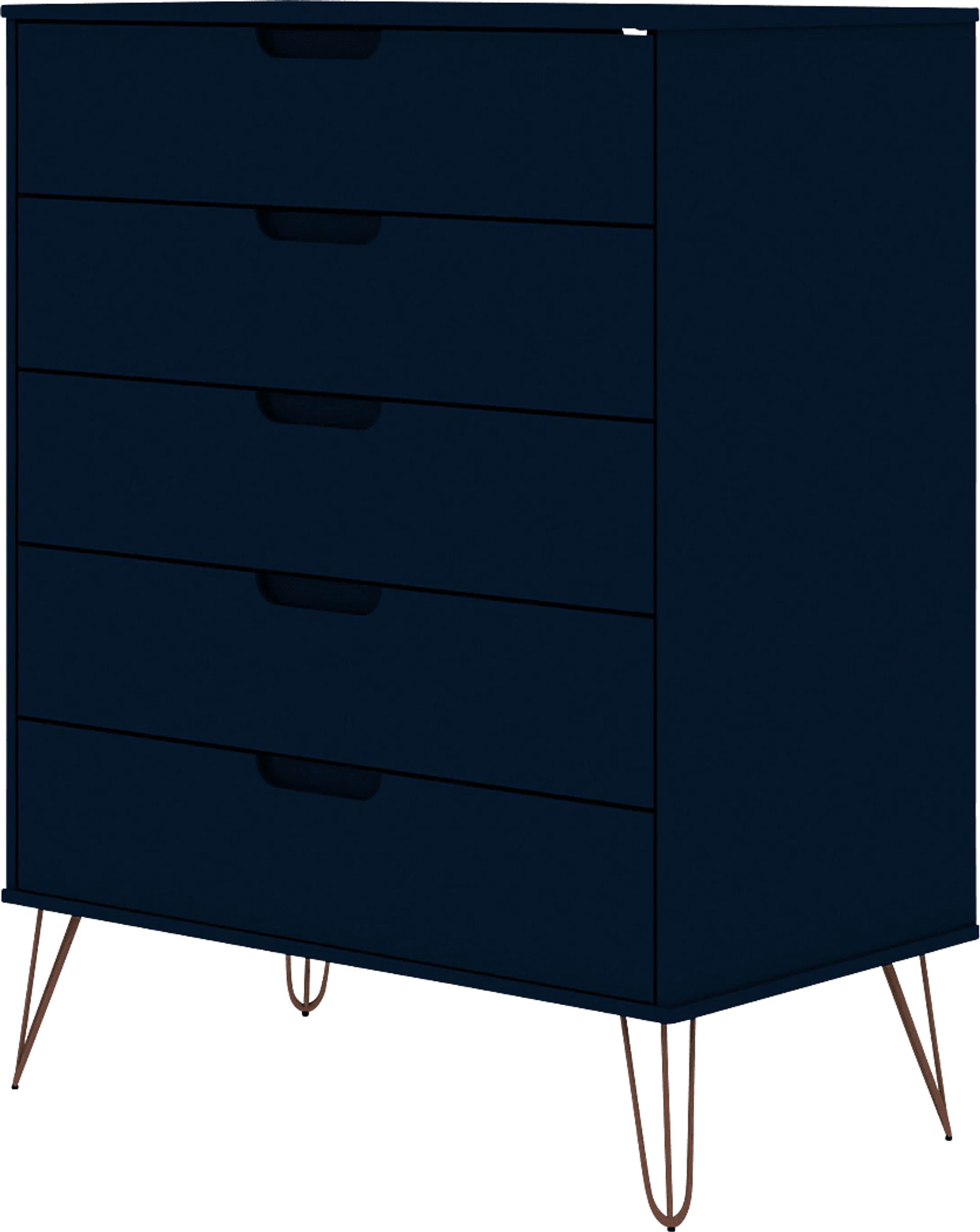 Camomile I Midnight Blue Dresser - Image 1