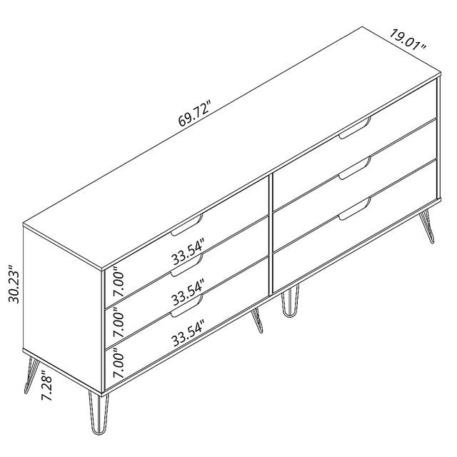 Camomile II Black Dresser - Thumbnail - Image 9