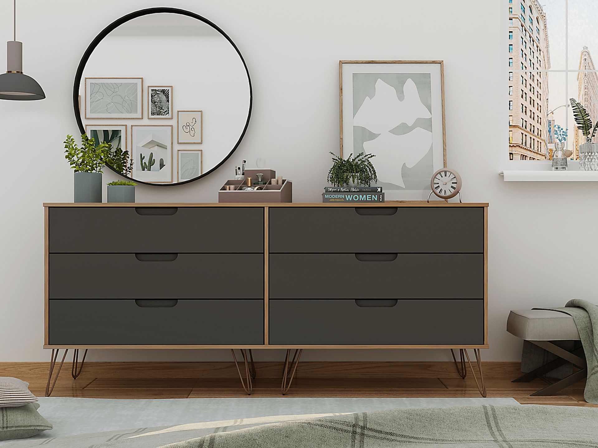 Camomile II Gray Dresser - Image 3