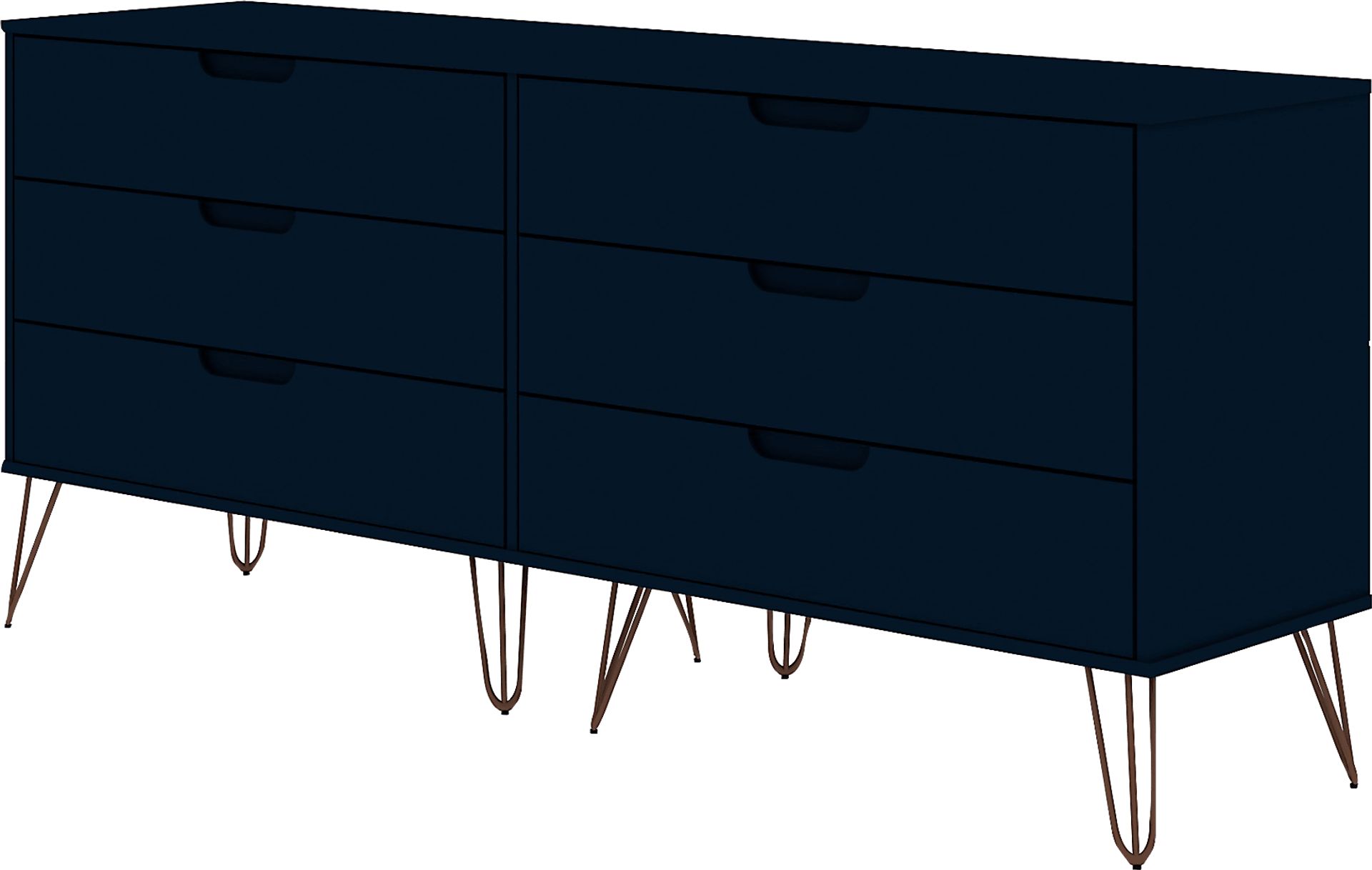 Camomile II Midnight Blue Dresser - Image 1