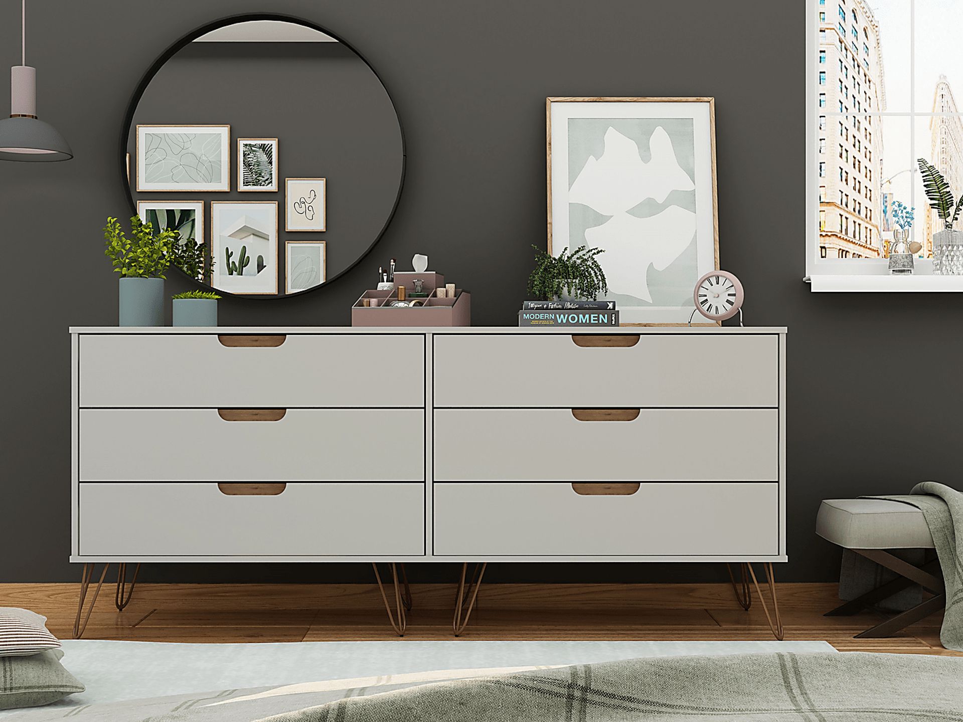 Camomile II Off-White Dresser - Image 3